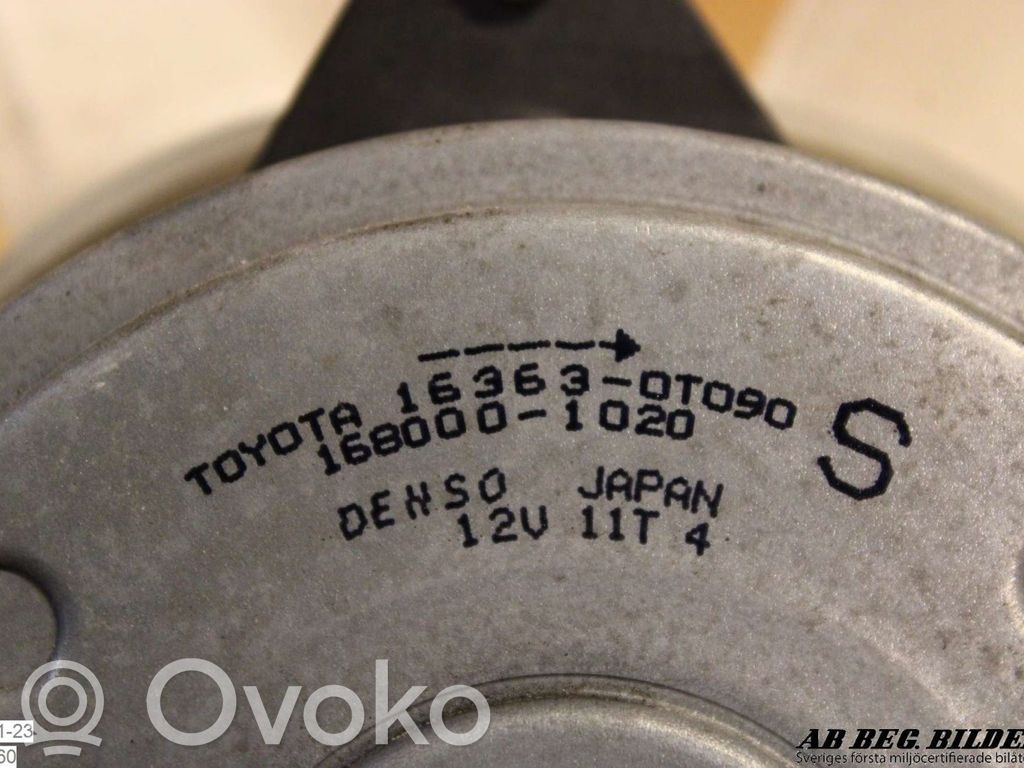 Toyota Auris E180 Elektryczny wentylator chłodnicy 