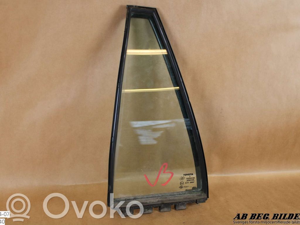 Toyota Corolla E120 E130 Ventanilla de ventilación de la puerta trasera