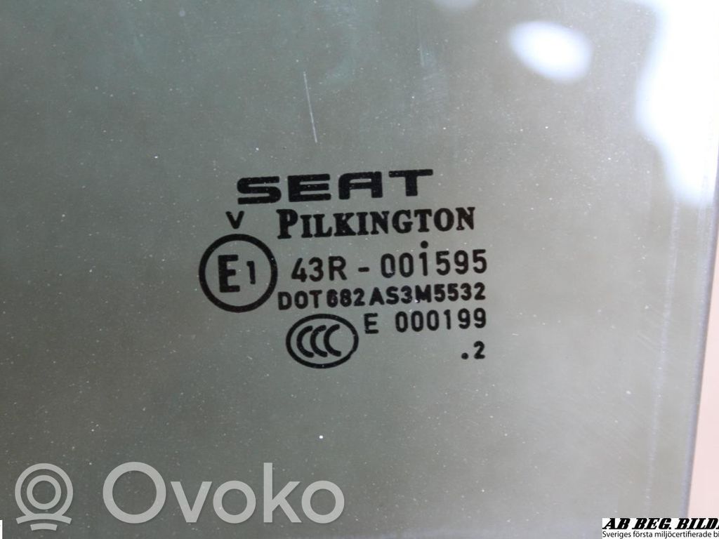 Seat Leon (1P) Luna de la puerta trasera