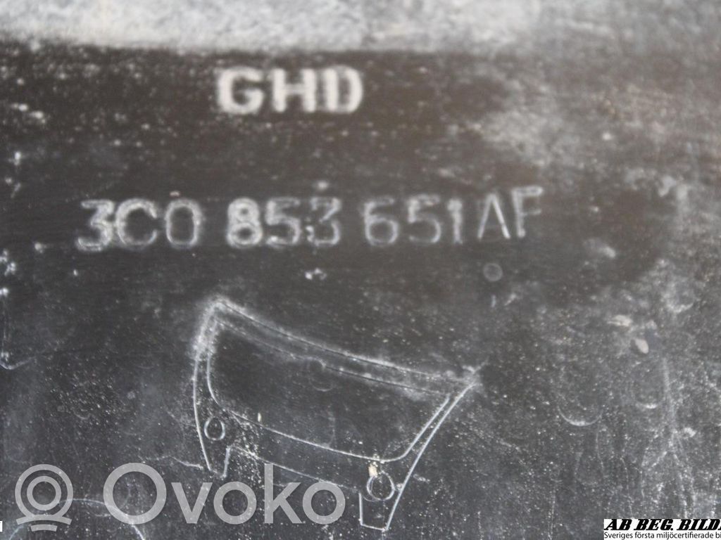 Volkswagen PASSAT B6 Griglia superiore del radiatore paraurti anteriore