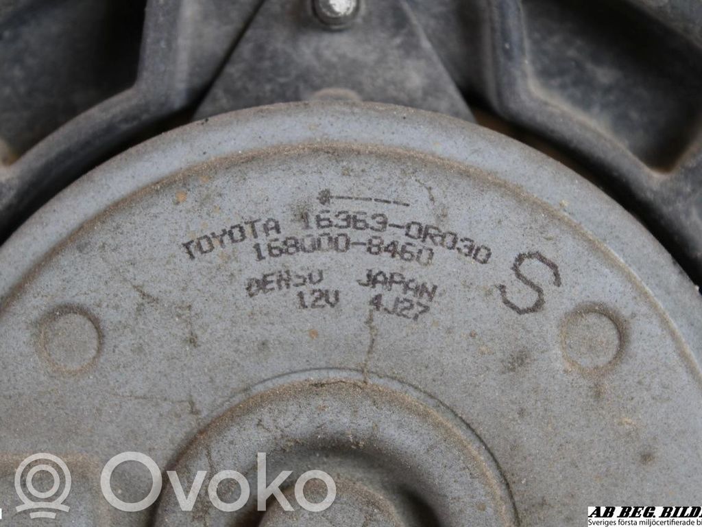 Toyota Auris 150 Jäähdyttimen jäähdytinpuhallin 
