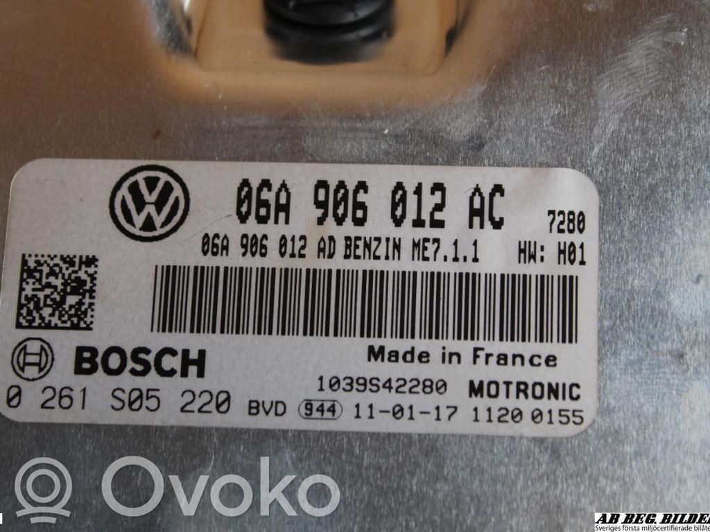 Volkswagen Transporter - Caravelle T5 Centralina/modulo motore ECU