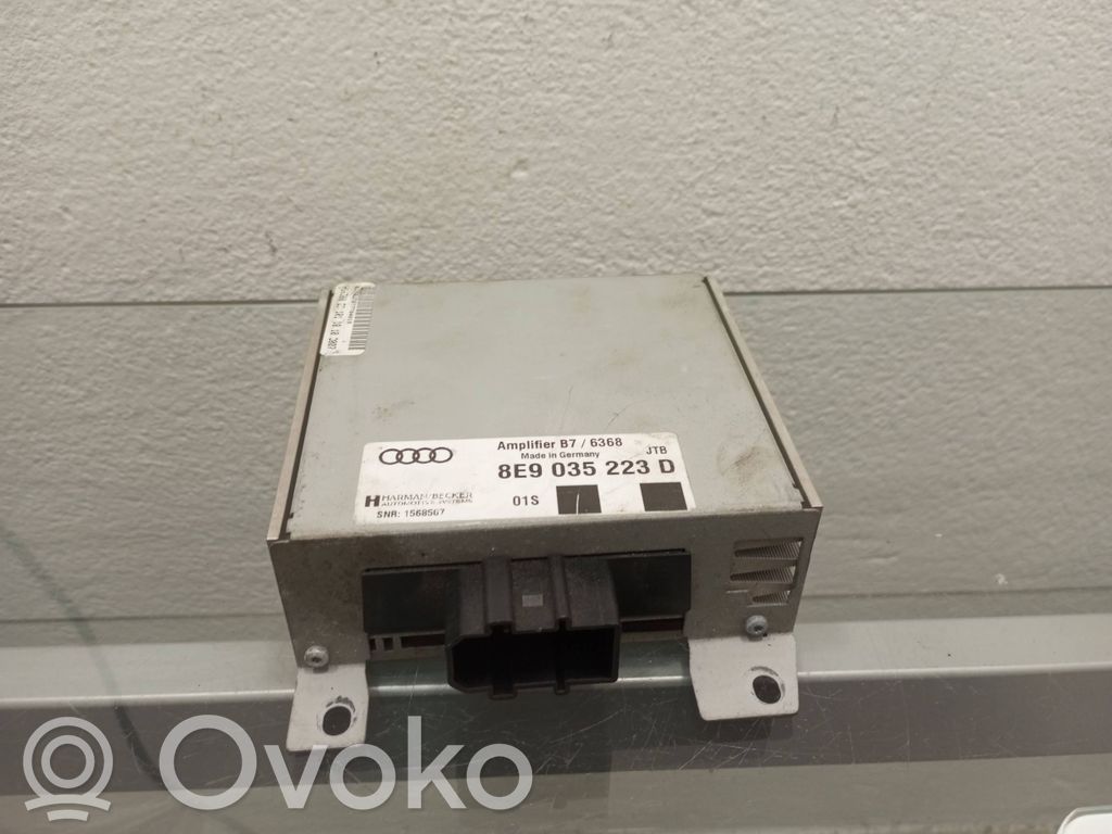 Audi A4 S4 B7 8E 8H Wzmacniacz audio 