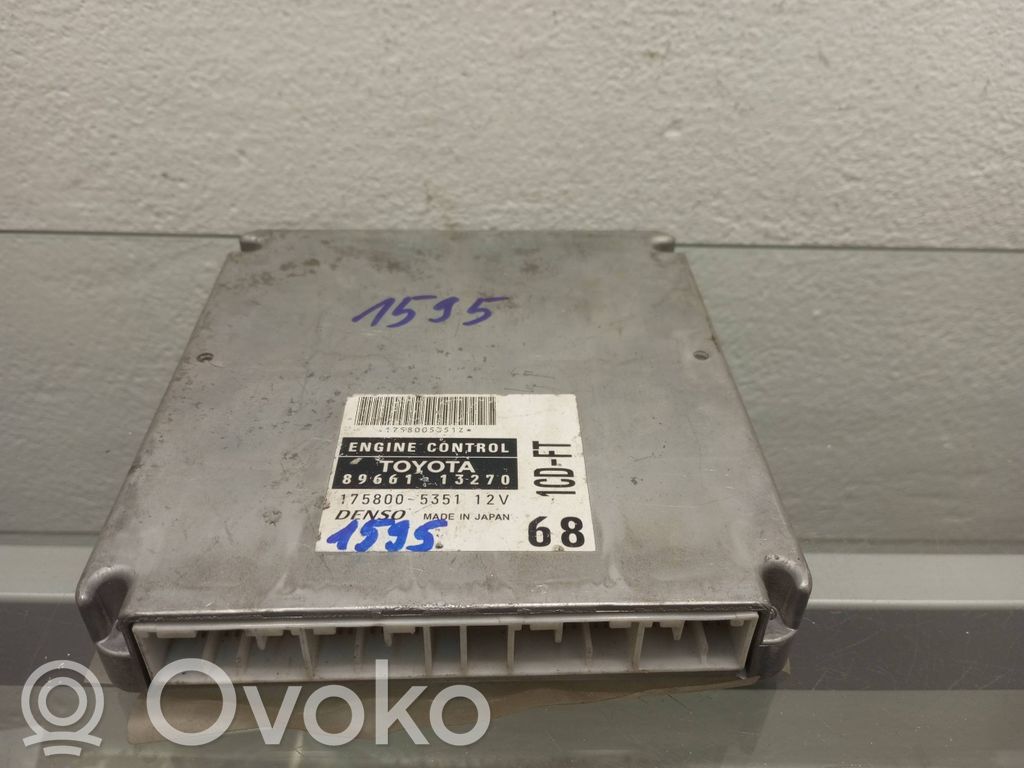 Toyota Corolla E120 E130 Engine control unit/module 