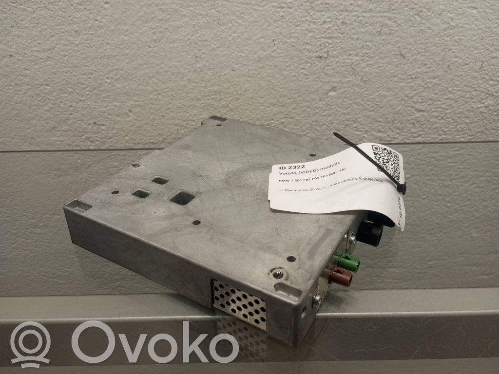 BMW 7 F01 F02 F03 F04 Moduł / Sterownik Video 