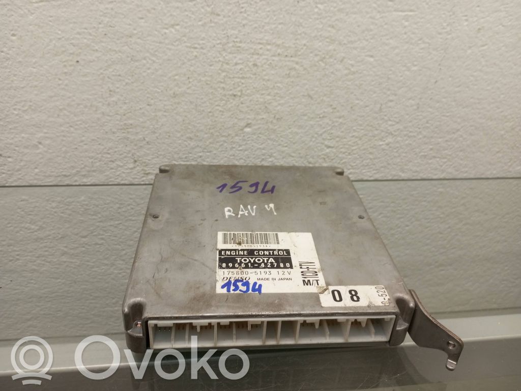 Toyota RAV 4 (XA20) Sterownik / Moduł ECU 