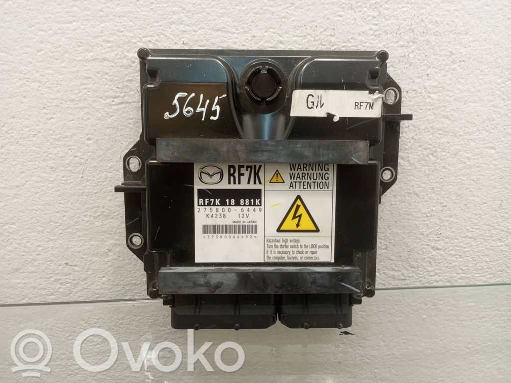 Mazda 6 Engine control unit/module 