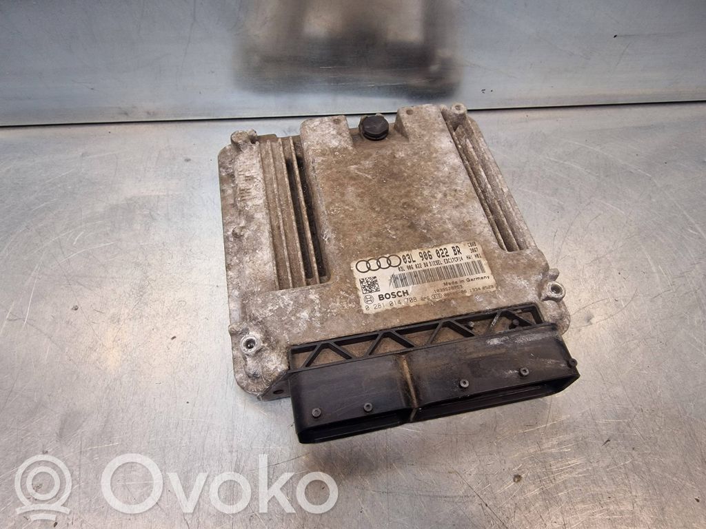 Sterownik / Moduł ECU   03L906022BR,0281014708,03L906022BQ