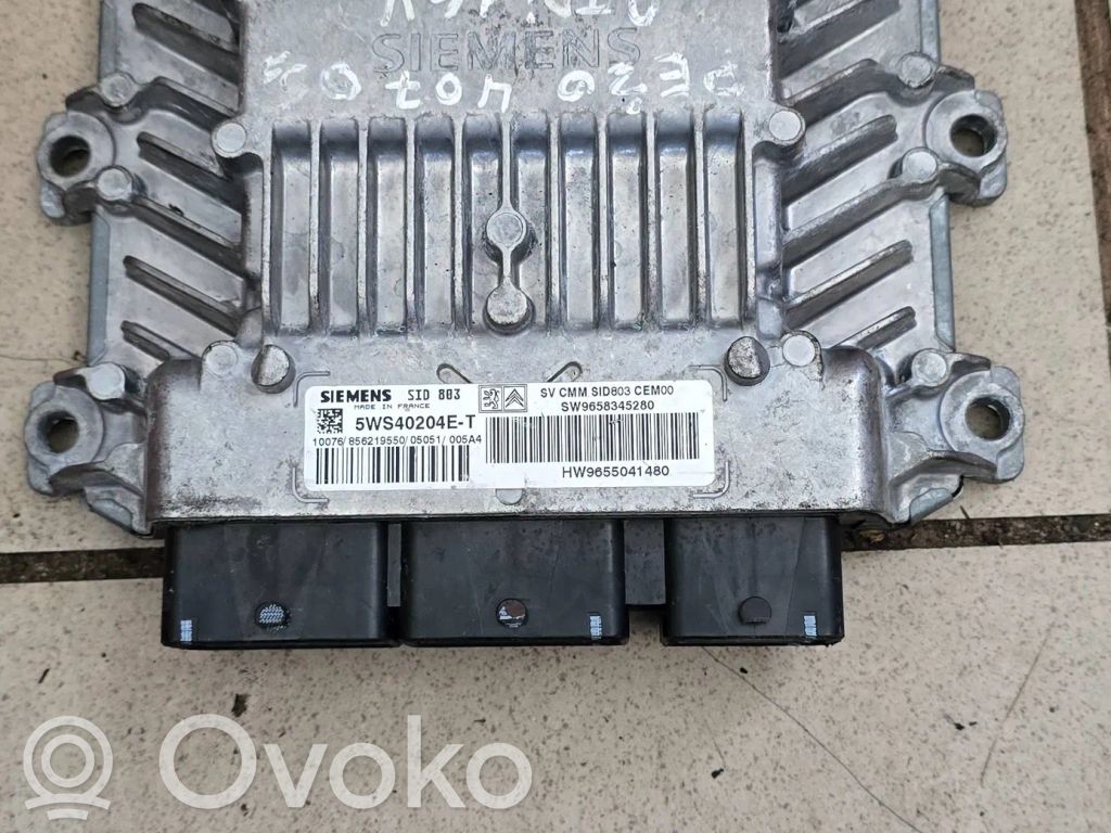 Peugeot 407 Engine control unit/module 