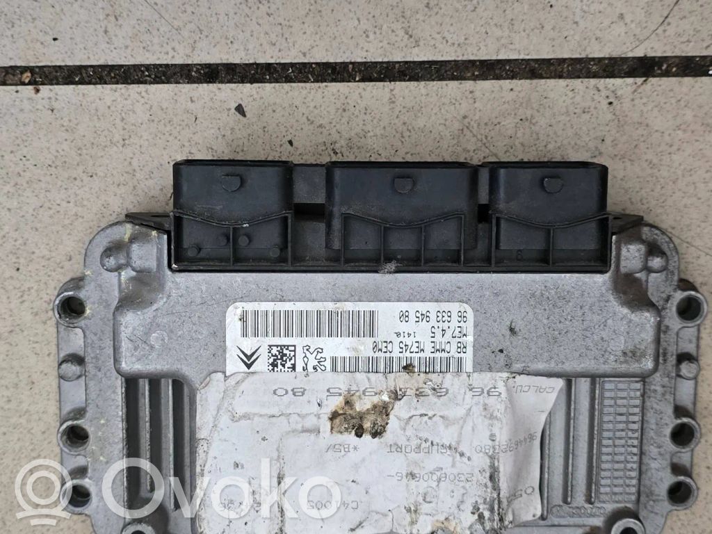 Citroen C4 I Engine control unit/module 