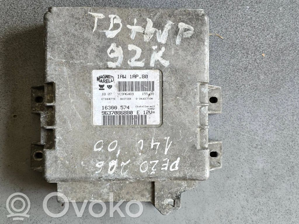 Peugeot 206 Engine control unit/module 