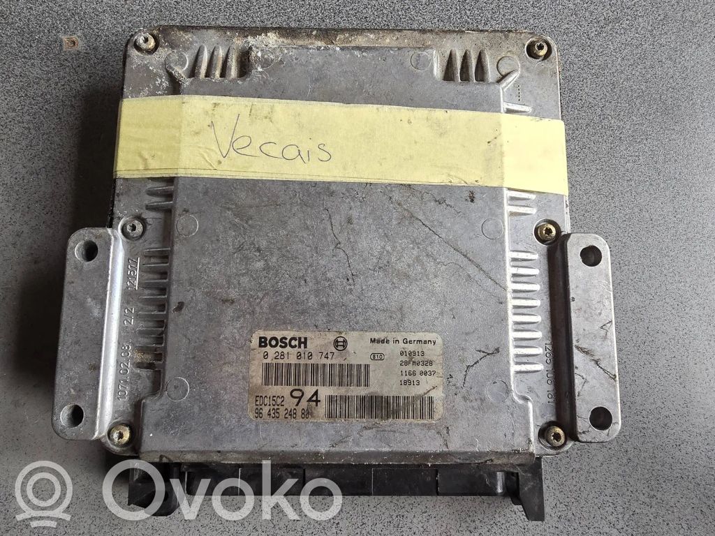 Peugeot 307 Engine control unit/module 