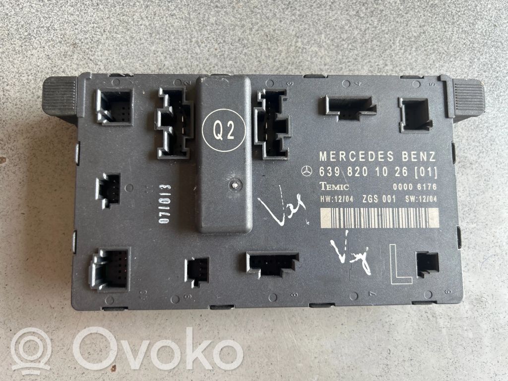 Mercedes-Benz Vito Viano W639 Sterownik / Moduł drzwi 