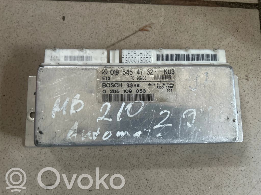 Engine control unit/module   0195454732,0265109053,E9060199Z0