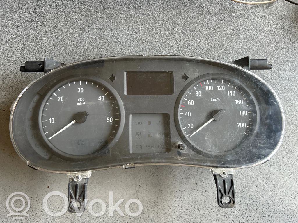 Opel Vivaro Speedometer (instrument cluster) 