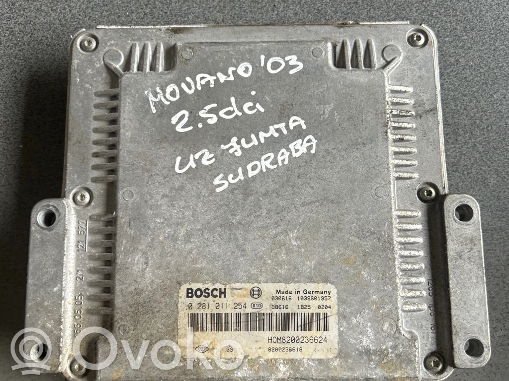 Opel Movano A Engine control unit/module 
