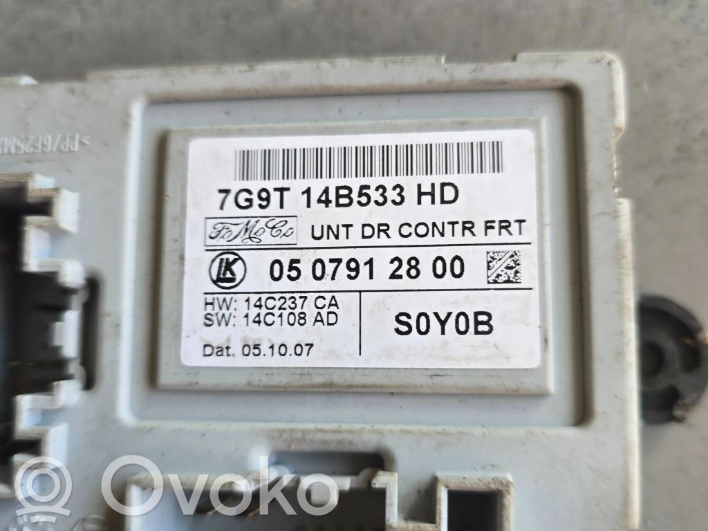 Ford Mondeo MK IV Unité de commande module de porte 