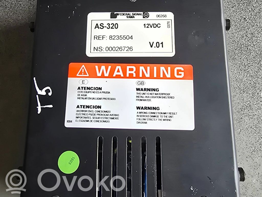 Autres unités de commande / modules   8235504,00026726,AS320