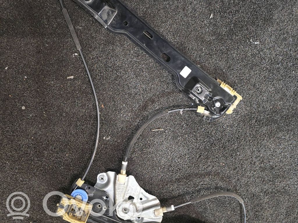 Opel Astra J Front window lifting mechanism without motor 