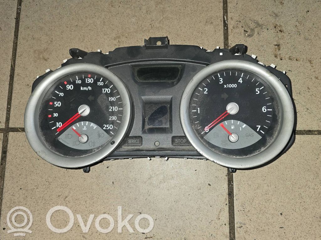Renault Megane II Speedometer (instrument cluster) 