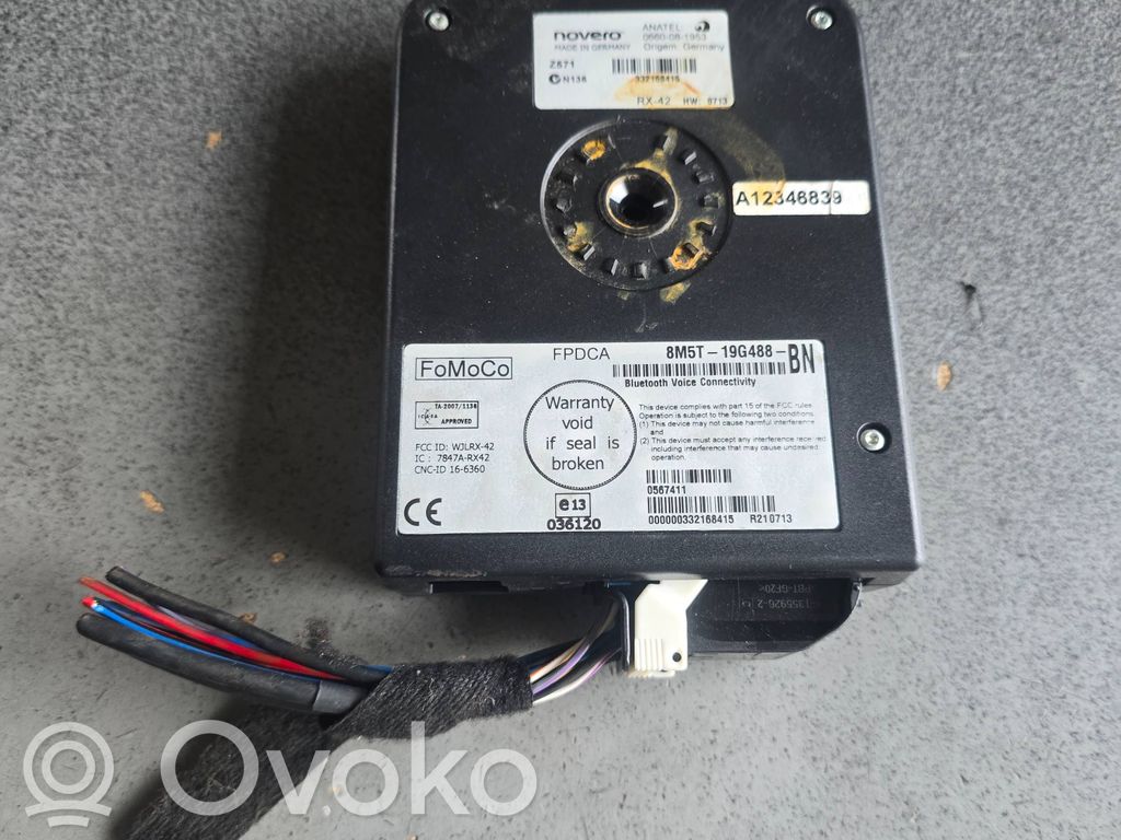 Ford Transit Bluetooth control unit module 