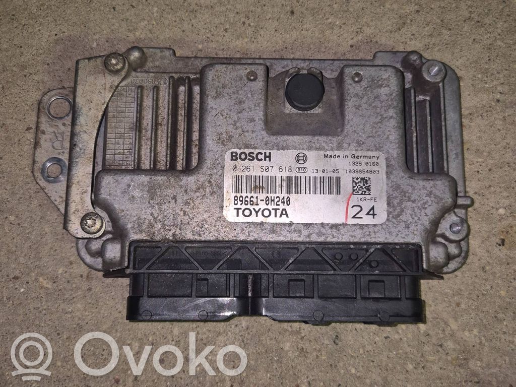 Toyota Aygo AB10 Unidad de control/módulo del motor 