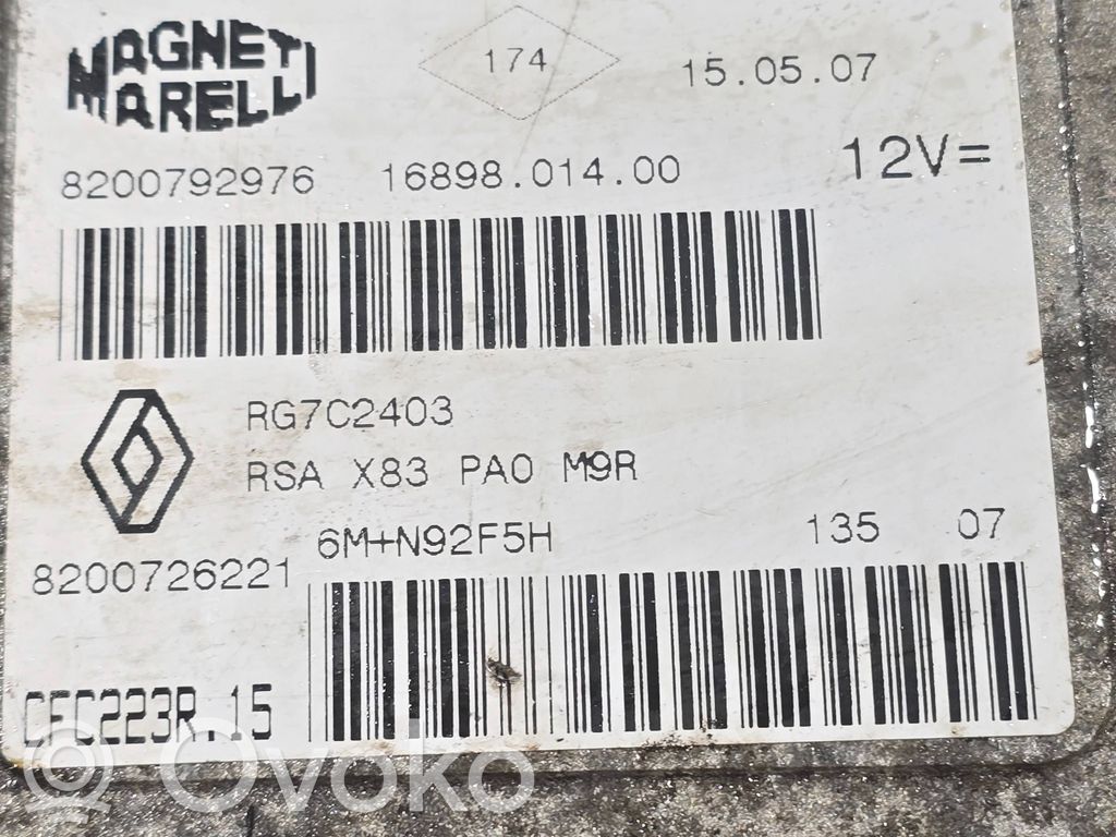 Renault Trafic II (X83) Gearbox control unit/module 