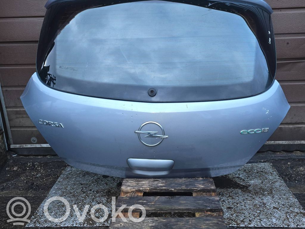 Opel Corsa D Tailgate/trunk/boot lid 