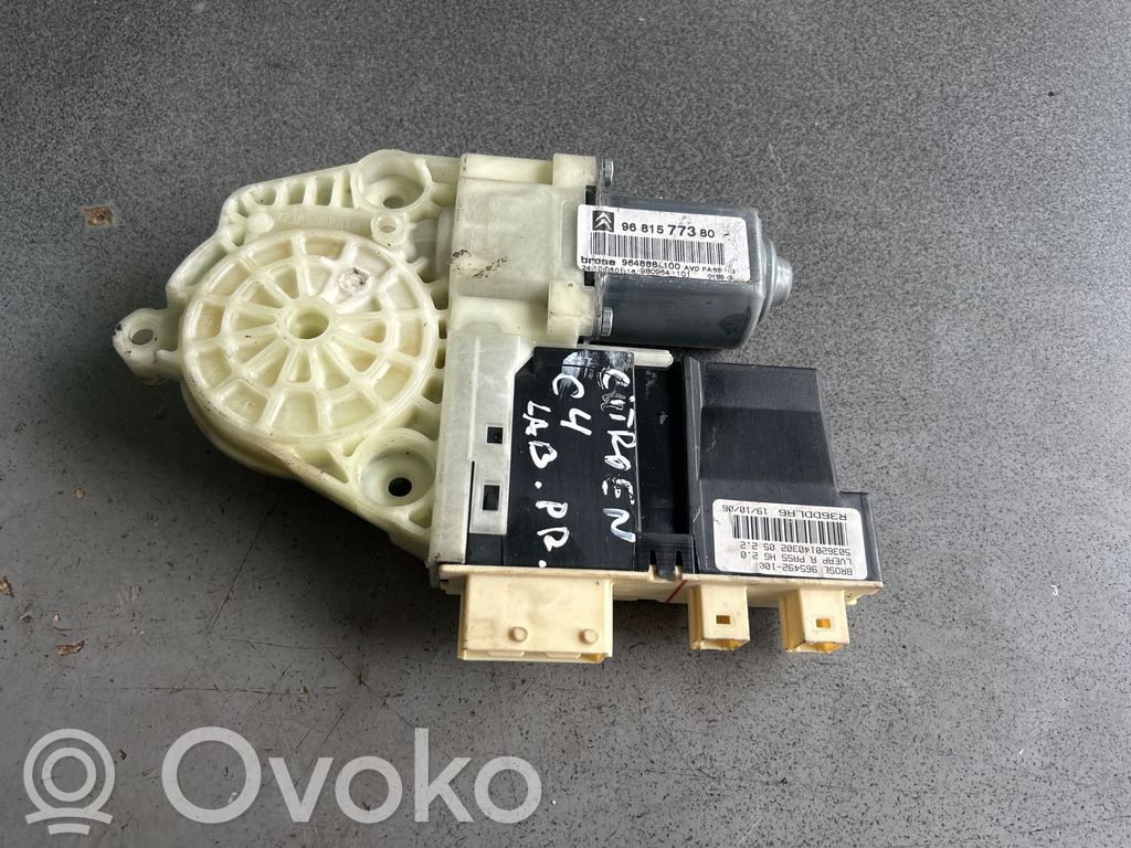 Citroen C4 I Etuoven ikkunan nostomoottori 