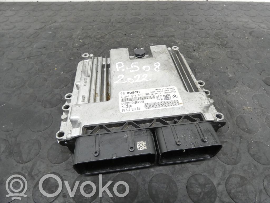 Peugeot 508 II Engine control unit/module 