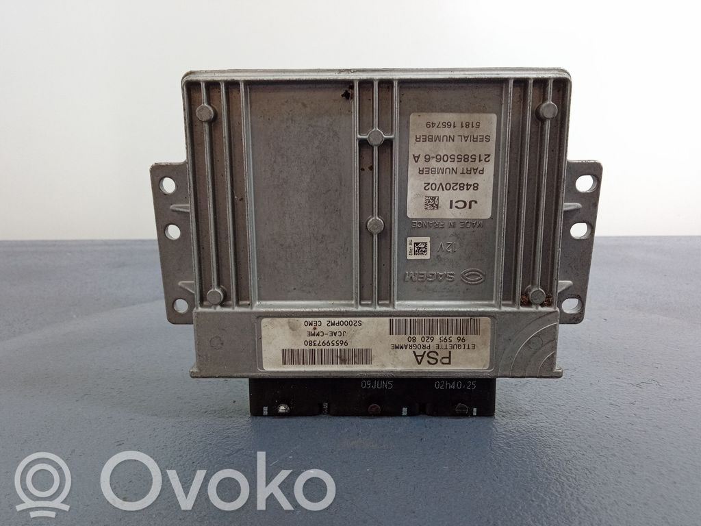 Peugeot 407 Engine control unit/module ECU 