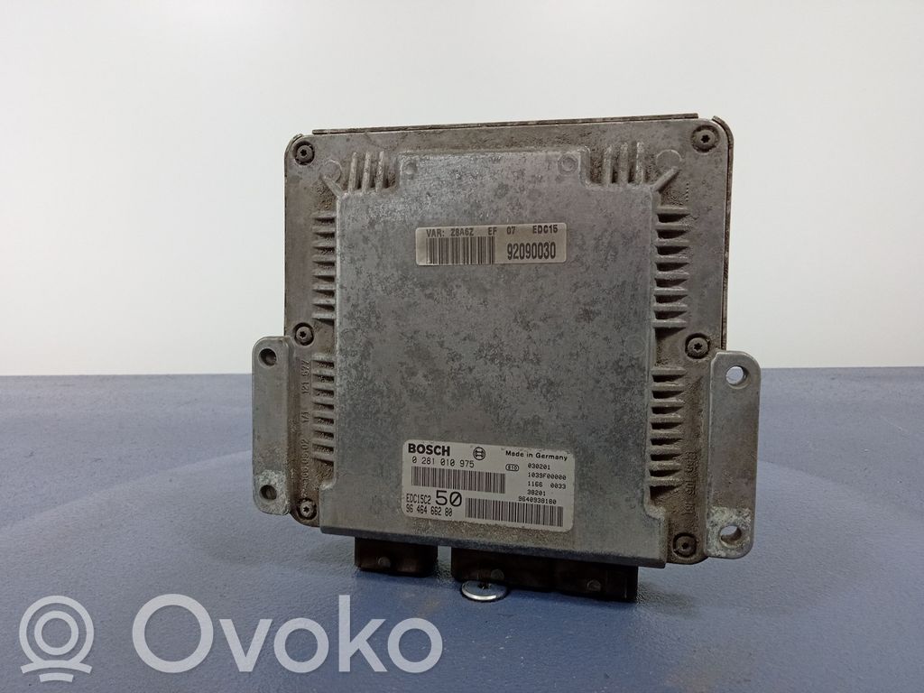 Peugeot 607 Engine control unit/module ECU 
