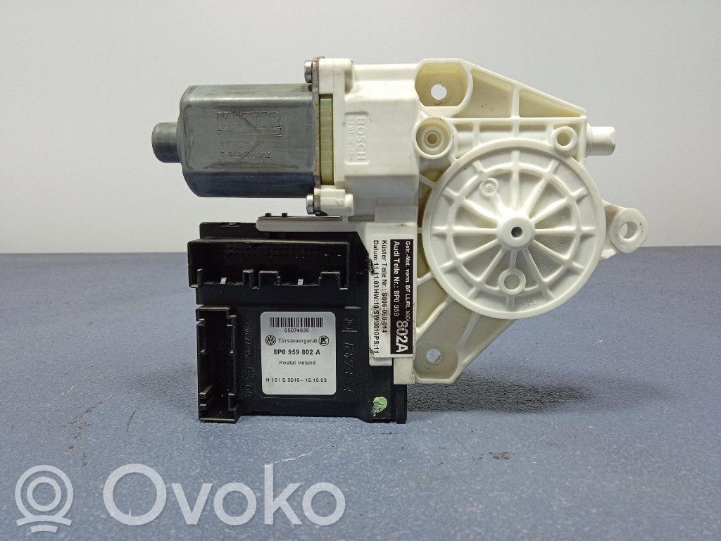 Audi A3 S3 8P Regulador de puerta delantera con motor