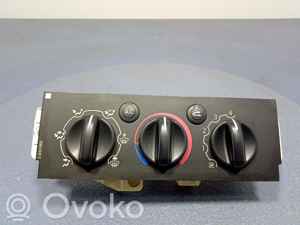 Opel Movano A Climate control unit 