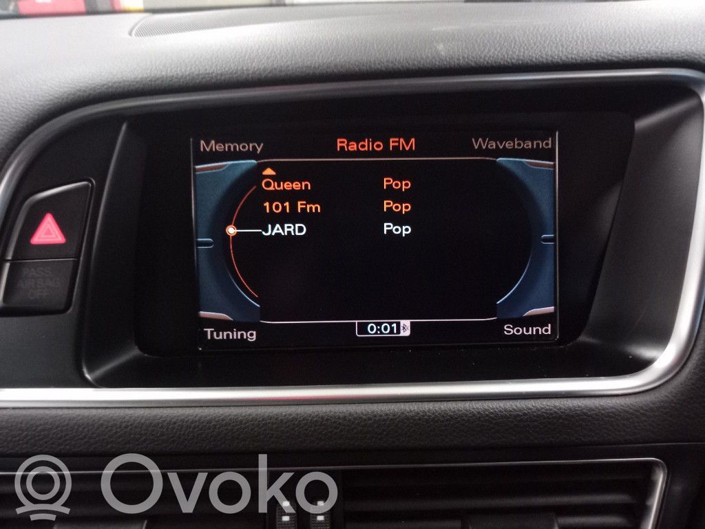 Audi Q5 SQ5 8R Panel / Radioodtwarzacz CD/DVD/GPS 