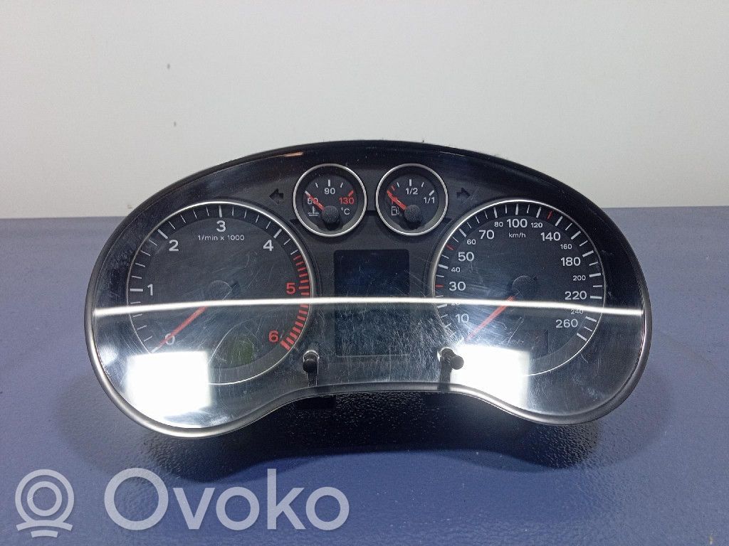 Audi A3 S3 A3 Sportback 8P Tachimetro (quadro strumenti) 