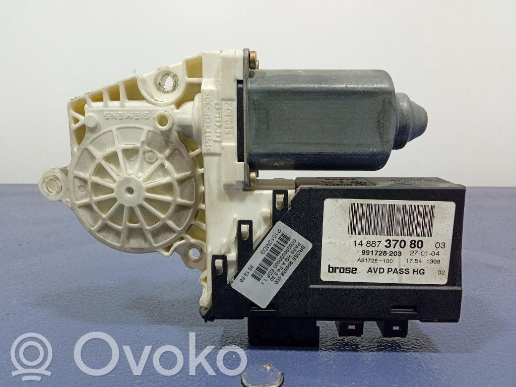 Peugeot 807 Macara ușă față cu motor 