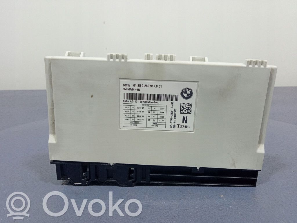 BMW 5 F10 F11 Module de commande de siège 