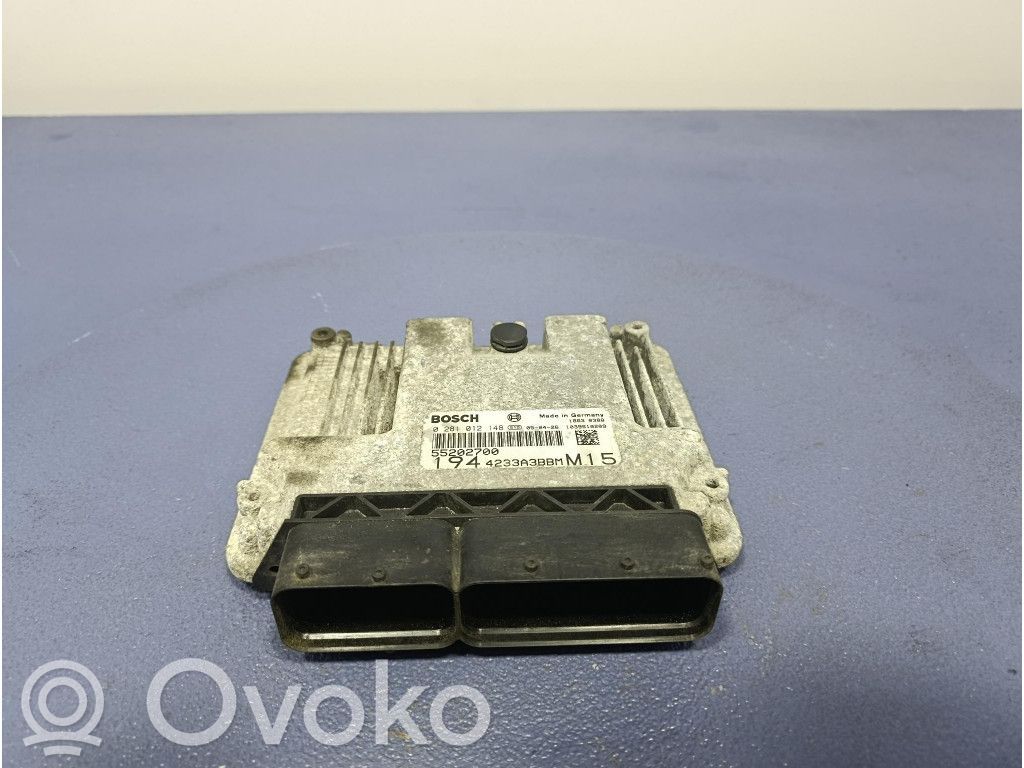 Fiat Croma Unité de commande, module ECU de moteur 
