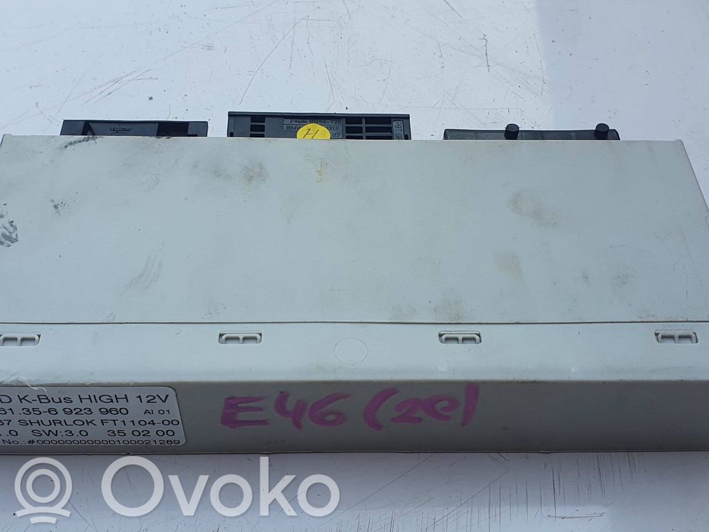 BMW 3 E46 Comfort/convenience module 