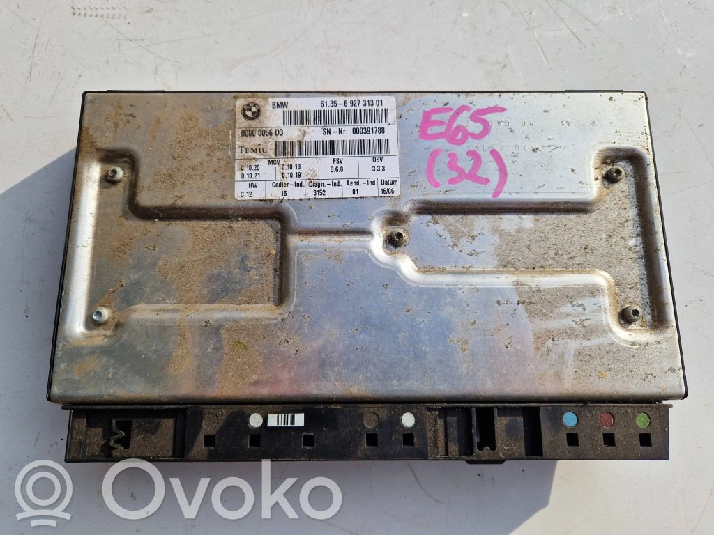 BMW 7 E65 E66 Sēdekļa vadības modulis 