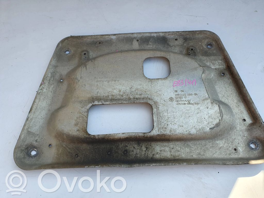 Engine splash shield/under tray   3412099