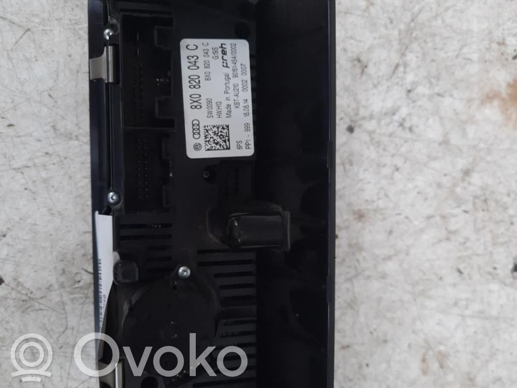 Audi A1 Climate control unit 