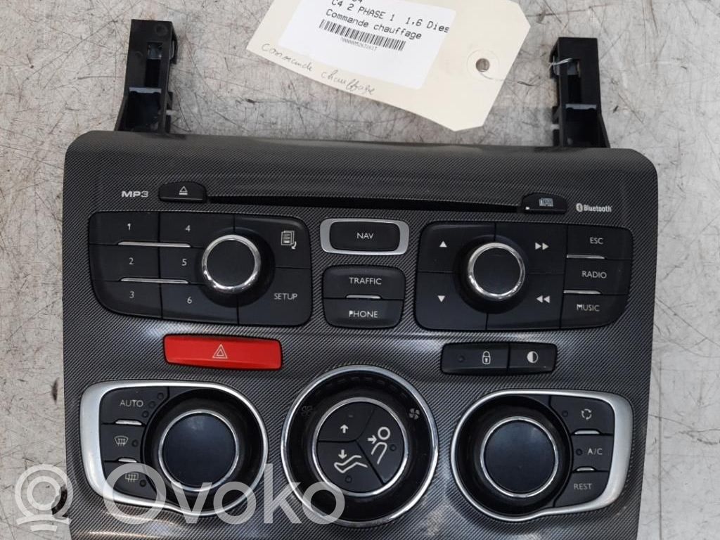 Citroen C4 II Climate control unit 