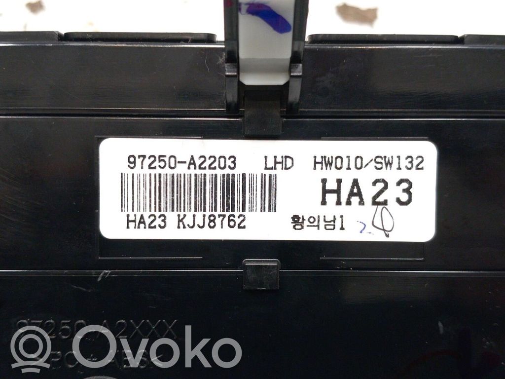 KIA Pro Cee'd II Climate control unit 
