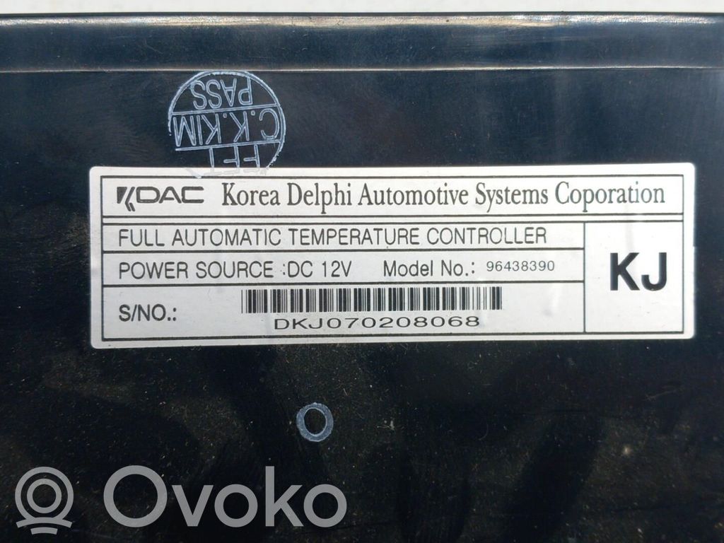 Chevrolet Lacetti Panel klimatyzacji 