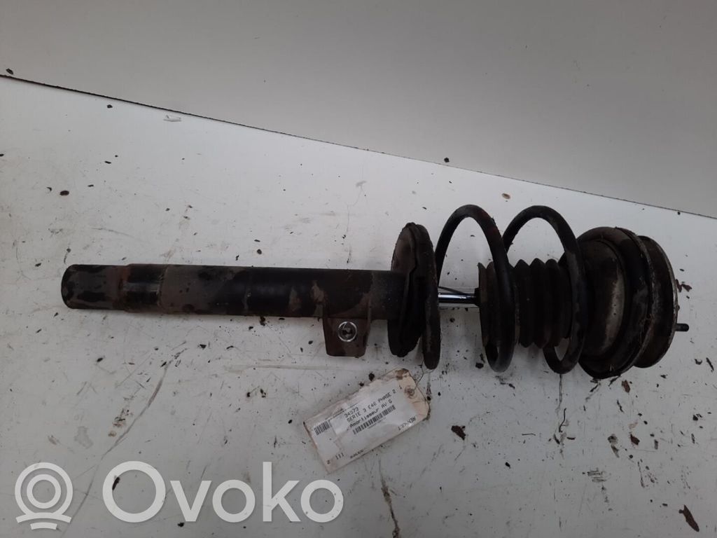 BMW 3 E46 Priekšpusē amortizators ar atsperi 