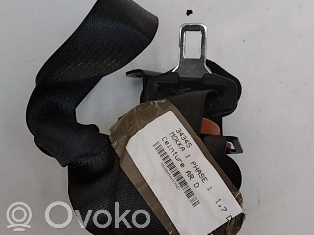 Opel Mokka Cinturón trasero 