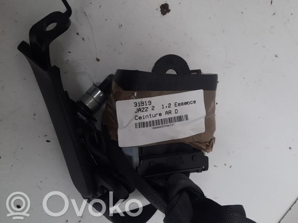 Honda Jazz Cinturón trasero 