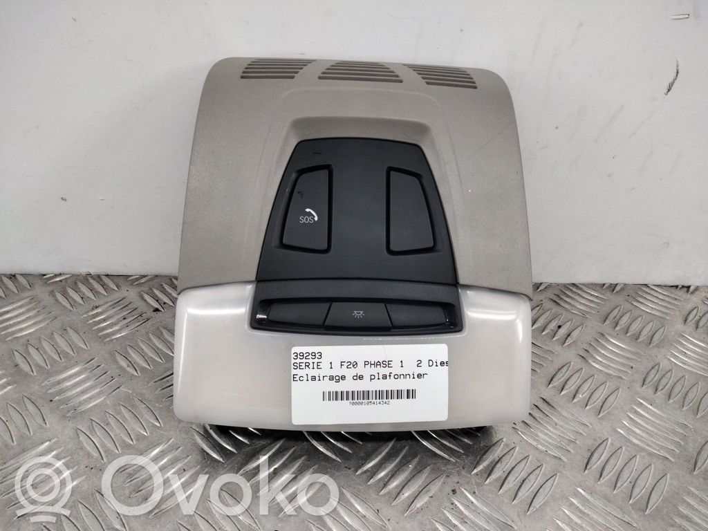 BMW 1 F20 F21 Éclairage lumière plafonnier avant 